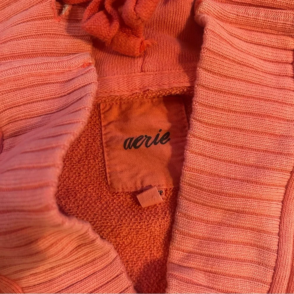 Aerie Down-To-Earth Henley Hoodie in Starburst - Picture 4 of 4